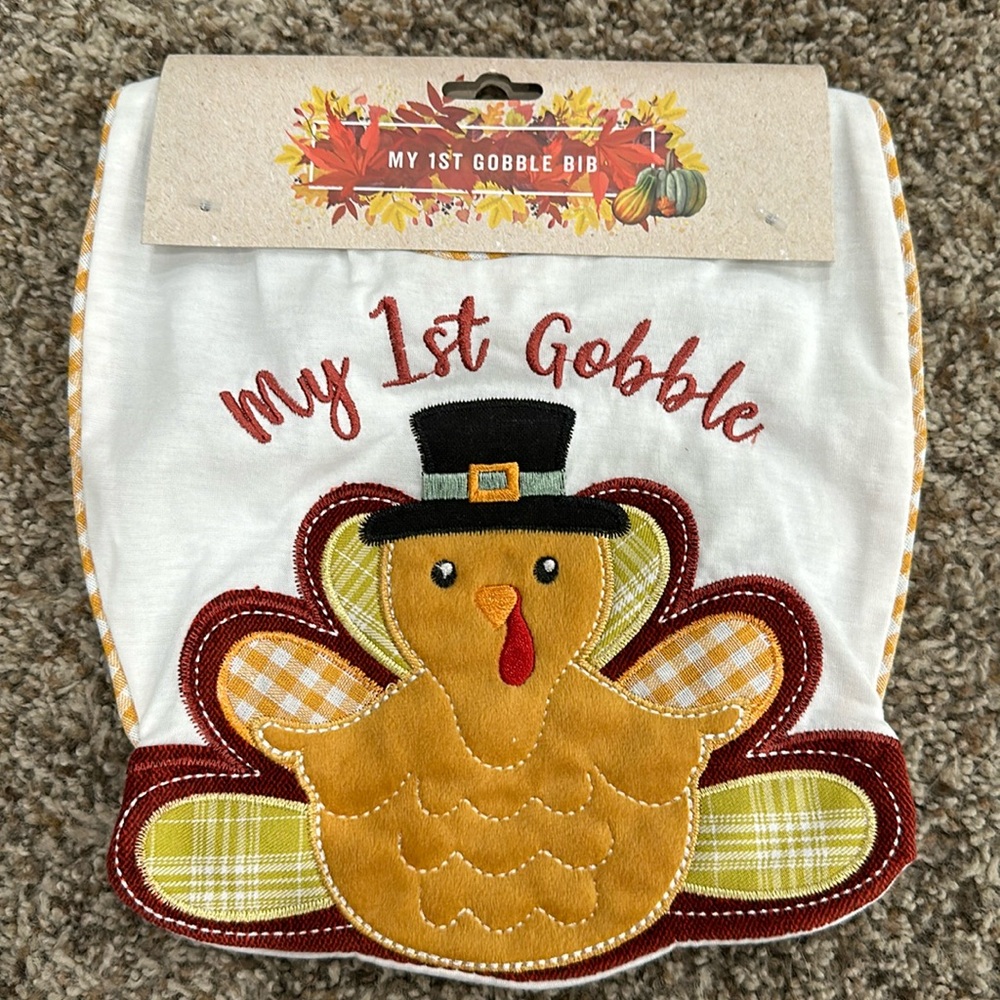 Baby’s 1st Thanksgiving bib